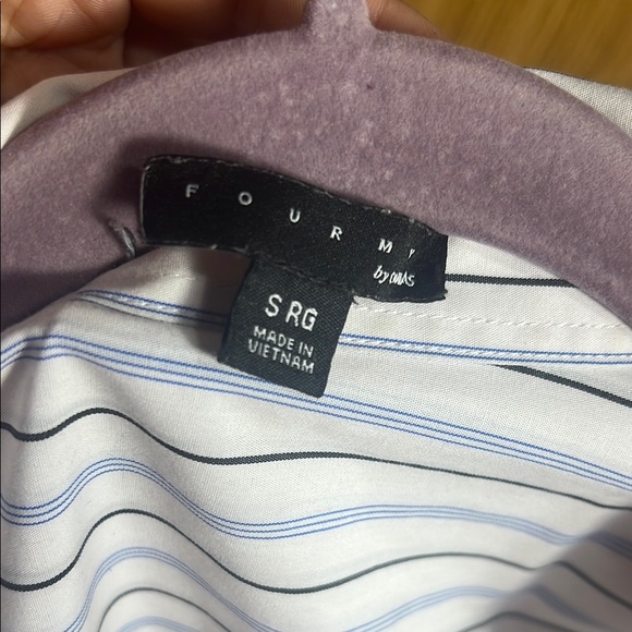 Classic Striped Button Down Shirt - Picture 4 of 4